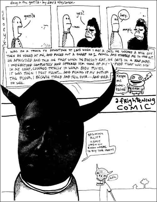 Doug and the Gorilla and A Frightening Comic