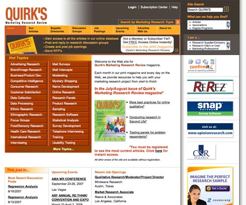 Quirk's Marketing Research Review